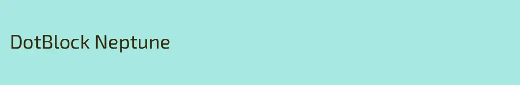 DotBlock Neptune
